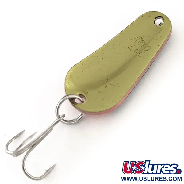 Aeroplane Spinner Aero UV Cucharilla, Negro/Rojo/Oro, 7g, UV, #12055