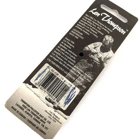 Len Thompson Original #00 Cucharilla, Rojo / Blanco, 14g, Acción, #12062