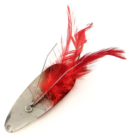 Cucharilla Eppinger Weedless Dardevle Dardevlet, Rojo/Blanco/Níquel, 21g, #12089