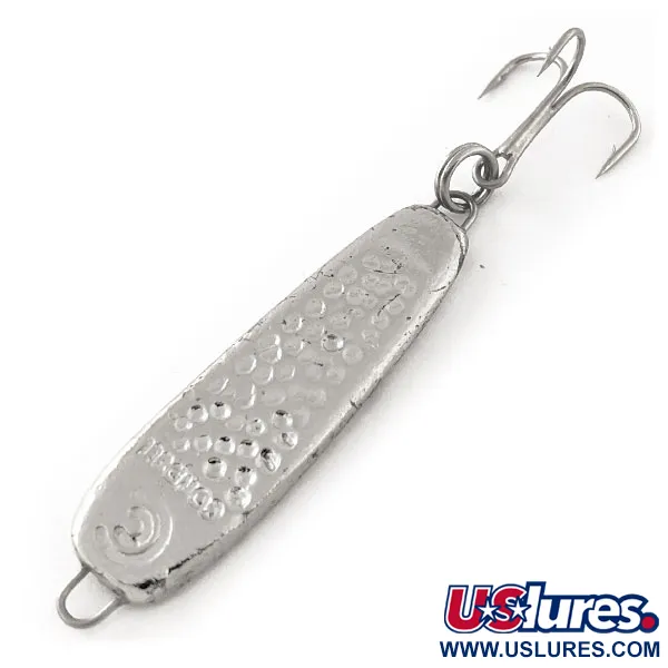 Cotton Cordell CC Spoon Jig Lure, Plata, 11g, Martillado, #12092