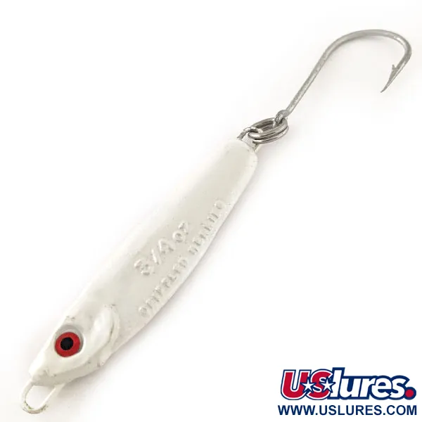 Luhr Jensen Crippled Herring, Pearl, 21g, Cucharilla, Simple, #12098