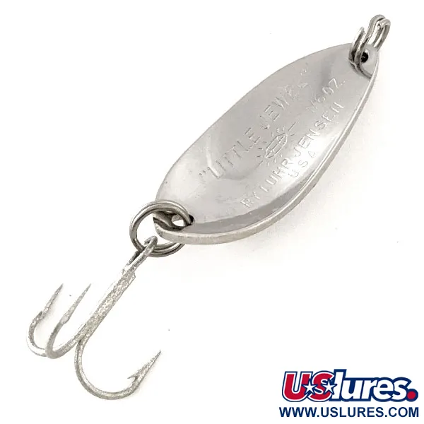 Luhr Jensen Little Jewel Cucharilla, Plateado/Prisma, 5g, Vintage, #12106