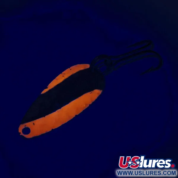 Nebco FlashBait 466 UV Cucharilla, Níquel martillado / Rojo, 1g, #12115