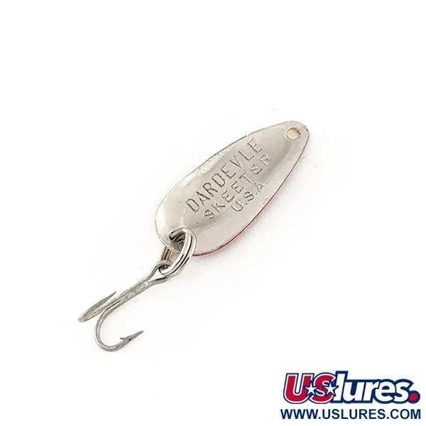 Eppinger Dardevle Skeeter Cucharilla, Rojo/Amarillo/Níquel, 1g, #12153