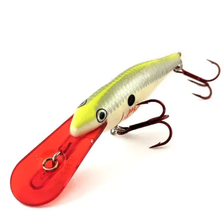 Rapala Shad Rap Deep Runner 07 Señuelo, BSCD, 8g, Babero Rojo, #12158