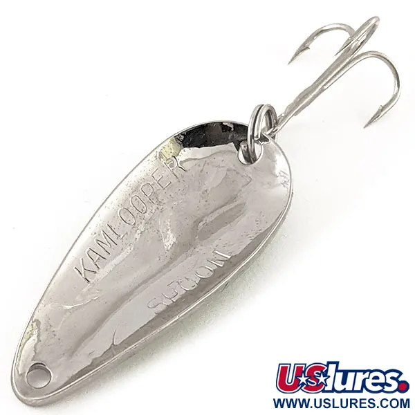 Acme Kamlooper Cucharilla, Verde/Níquel, 11g, Puntos Rojos, #12168