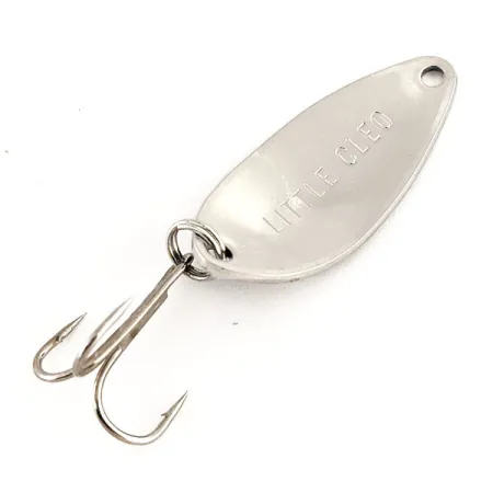 Little Cleo Seneca Cucharilla, Níquel / Azul, 4g, Vintage, #12196