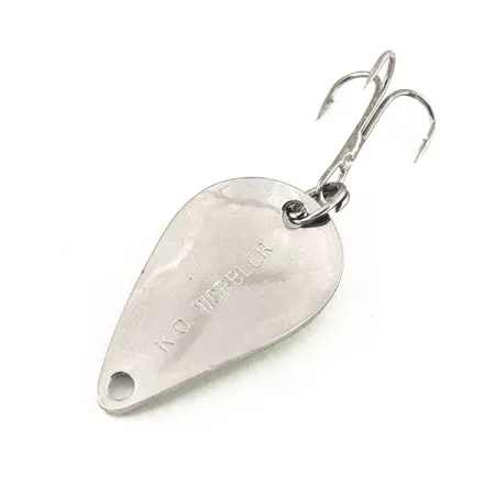 Acme K.O. Wobbler UV Cucharilla, Níquel / Azul, 7g, UV, #12215