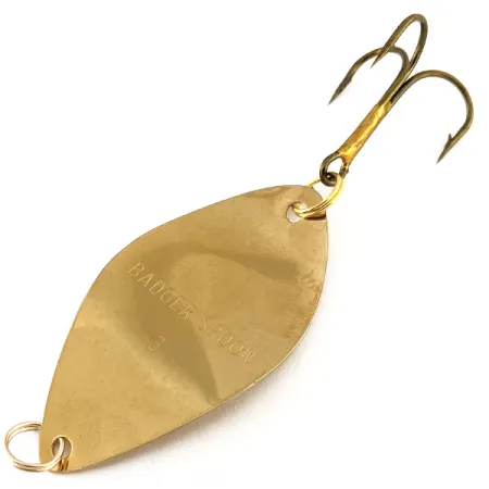 Seneca Badger Spoon 3 Cucharilla, Oro, 7g, Triple Bronceado, #12231