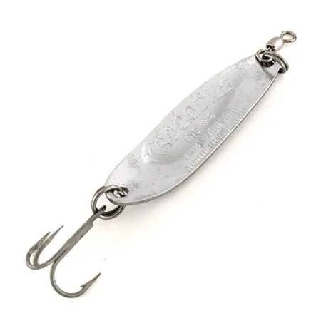 Krocodile Die #3 Cucharilla, Níquel martillado, 10g, #12253