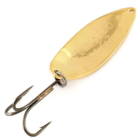 Acme Little Cleo Cucharilla, Oro / Rojo, 21g, chapado en oro, #12256