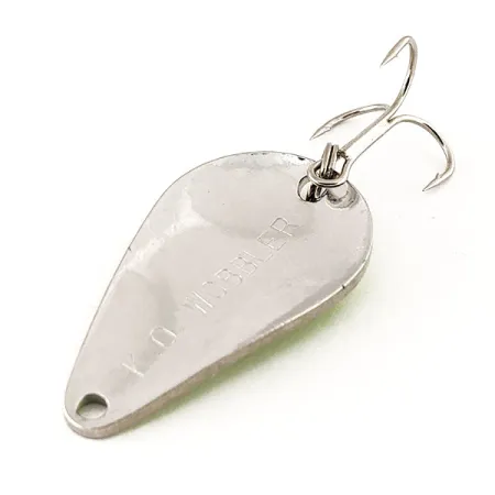 Acme K.O. Wobbler UV Cucharilla, Níquel / Verde, 14g, Brillo UV, #12259