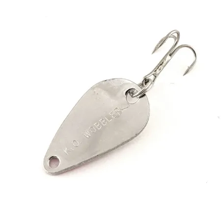 Acme K.O. Wobbler Cucharilla, White Pearl / Rojo / Níquel, 3,5g, #12260