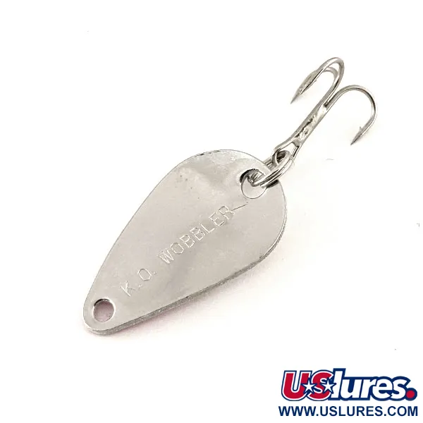 Acme K.O. Wobbler Cucharilla, White Pearl / Rojo / Níquel, 3,5g, #12260