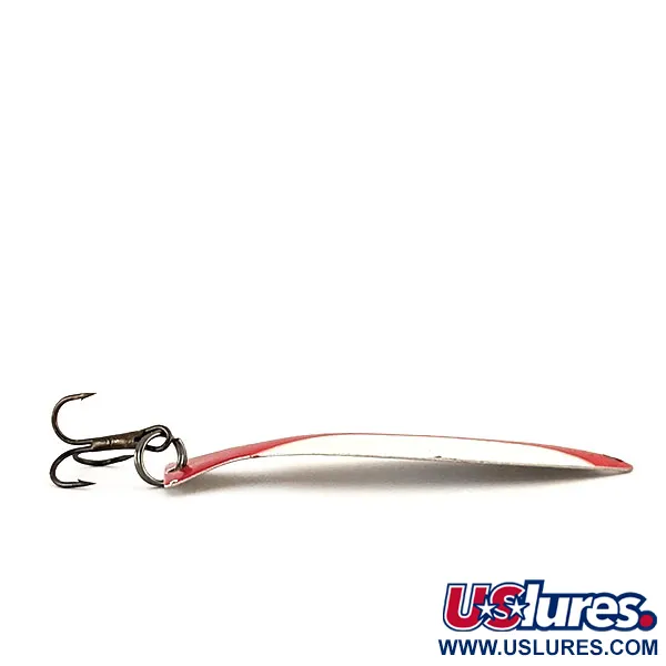 Worth Fly Rod Demon, Rojo/Blanco/Níquel, 1.5g, Cucharilla de Curricán #14435