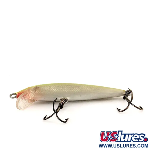 Rapala Original Floater F6 Señuelo, Chartreuse, 3g, Balsa, #12280
