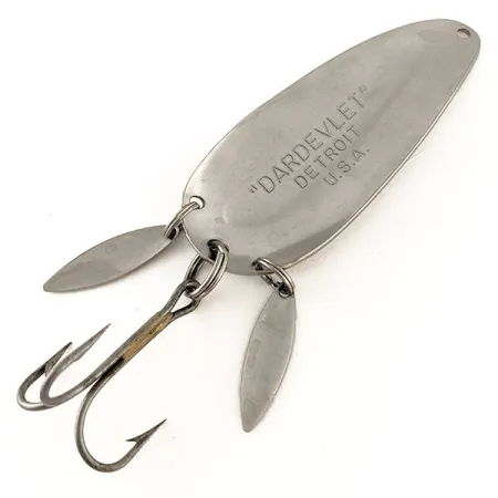 Dardevle Dardevlet Klicker Cucharilla, Plata, 21g, Sonoro, #12300