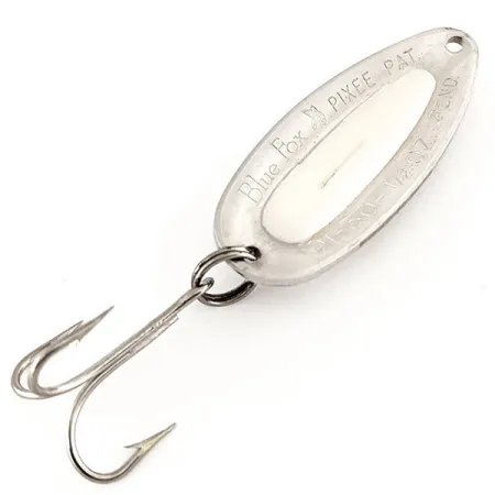 Blue Fox Pixee Cucharilla, Níquel martilleado / Blanco, 14g, Hueva, #12317