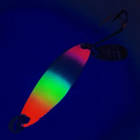 Cucharilla Luhr Jensen Needlefish 1, Rosa/Blanco/Amarillo, 2g, #12319