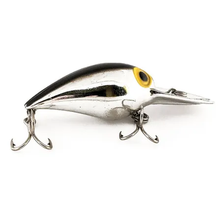 Storm Wiggle Wart Crankbait, Plateado, 12g, Profundidad, #12320