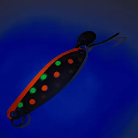 Luhr Jensen Needlefish 2 UV Cucharilla, Rainbow Trout, 3g, UV, #12323