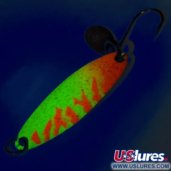 Luhr Jensen Needlefish 1 UV Cucharilla, Amarillo/Rojo/Blanco, 2g, #12328