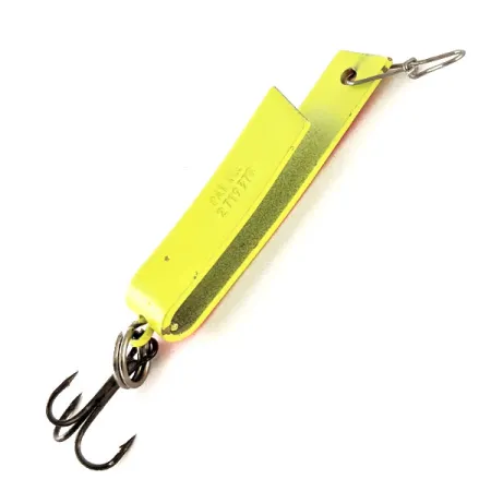 Cucharilla South Bend Super-Duper 503 UV, Chartreuse/Rojo, 4.3g, #12331