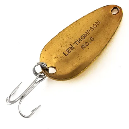 Cucharilla Len Thompson #8, Five of Diamonds, 7g, Latón, #12340