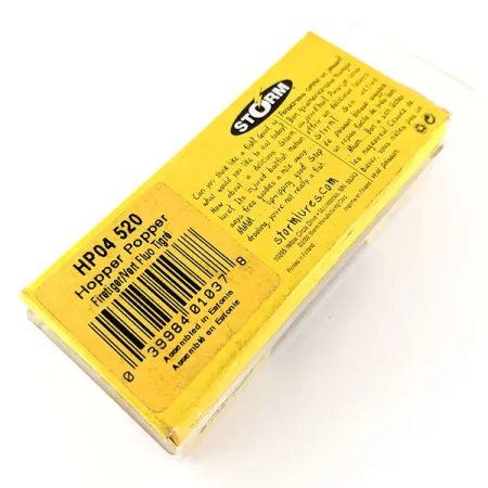 Storm Hopper Popper Señuelo Superficie, Fire Tiger, 2g, #HP04 520