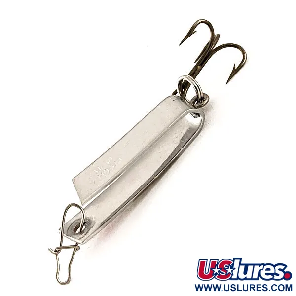 Luhr Jensen Super-Duper 501 Cucharilla, Níquel / Rojo, 2,3g, #12373