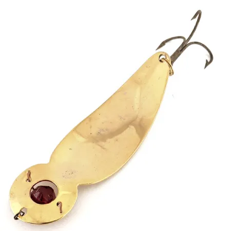 Lucky Strike One Eye Wiggler Cucharilla, Oro/Rojo, 25g, Ojo, #12385