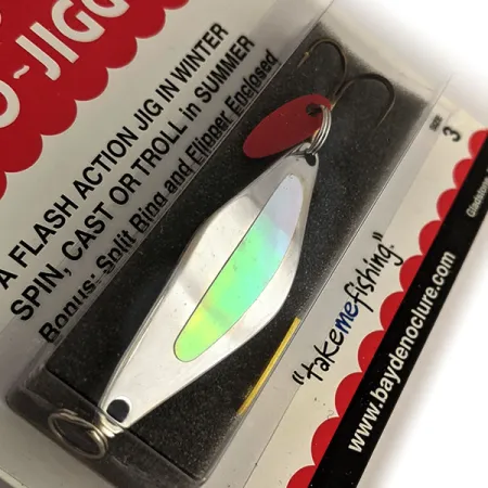 Bay de Noc Do-Jigger 3, 1/3 oz Níquel, Cucharilla #16331