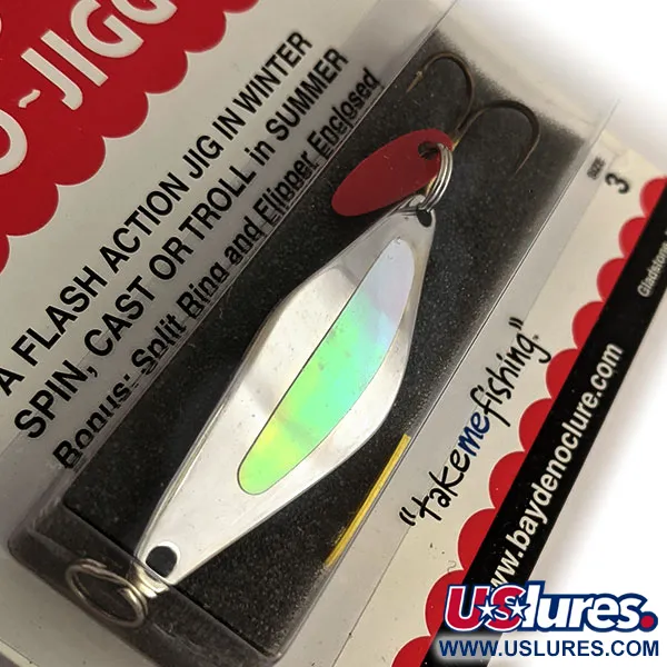 Bay de Noc Do-Jigger 3, 1/3 oz Níquel, Cucharilla #16331