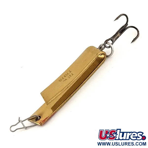 South Bend Super-Duper 503 Señuelo, Oro/Rojo, 4,3g, Vintage, #12420