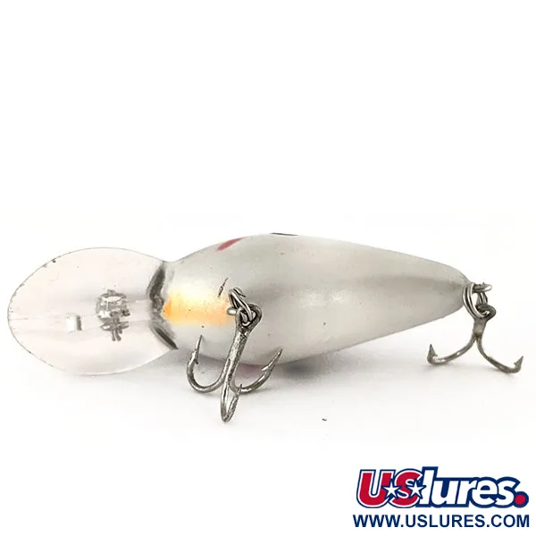 Bomber Fat A B05F Crankbait, Escamas Plata, 10g, flotante, #12427