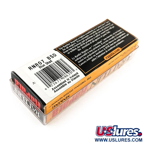 Rapala Rattl'n RAP 07 Lipless Crankbait, Blue Shad, 16g, hundido, #12428