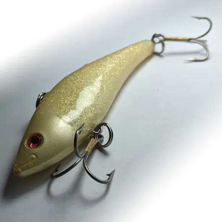 Saurus Vibra-Zarus Lipless, Amarillo purpurina, 14g, JDM, #12433