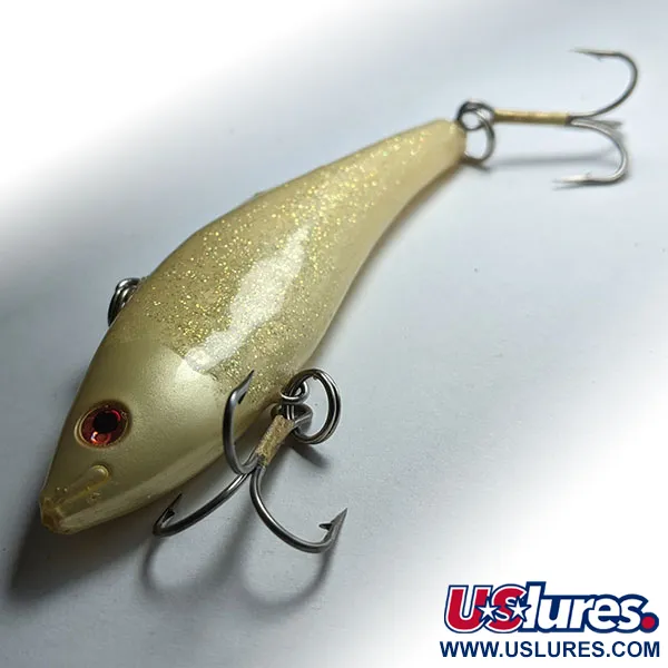 Saurus Vibra-Zarus Lipless, Amarillo purpurina, 14g, JDM, #12433