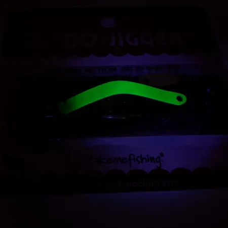 Bay de Noc Do-Jigger #3 UV Cucharilla, Níquel/Chartreuse, 9g, UV, #12438