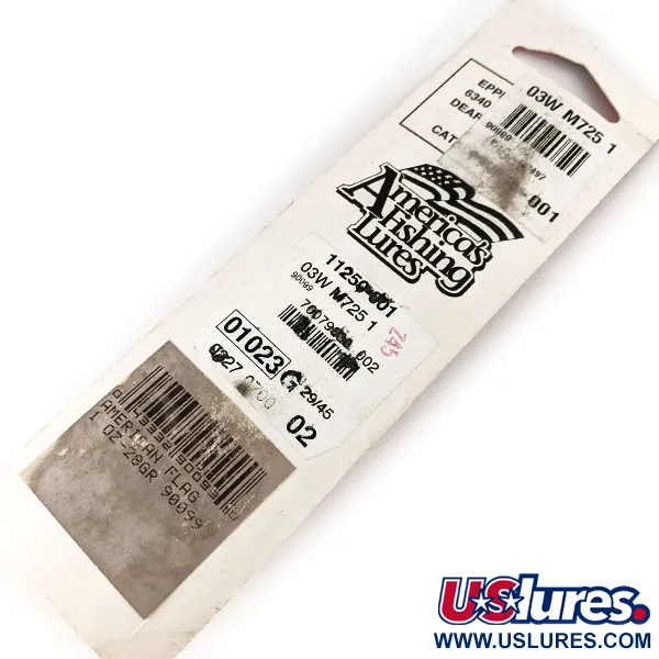 Eppinger Dardevle Cucharilla Ondulante, Bandera USA / Níquel, 28g, #12441