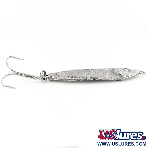 Luhr Jensen Crippled Herring Jig, Plata, 50g, Cuerpo metal, #12454