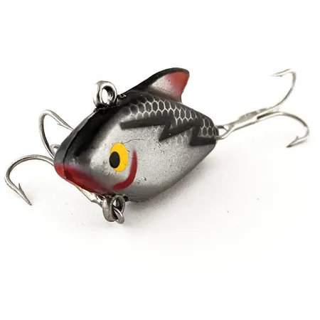 Kmart Kresge #41 Cucharilla, Plateado/Rojo/Negro, 5g, Hundido, #12456