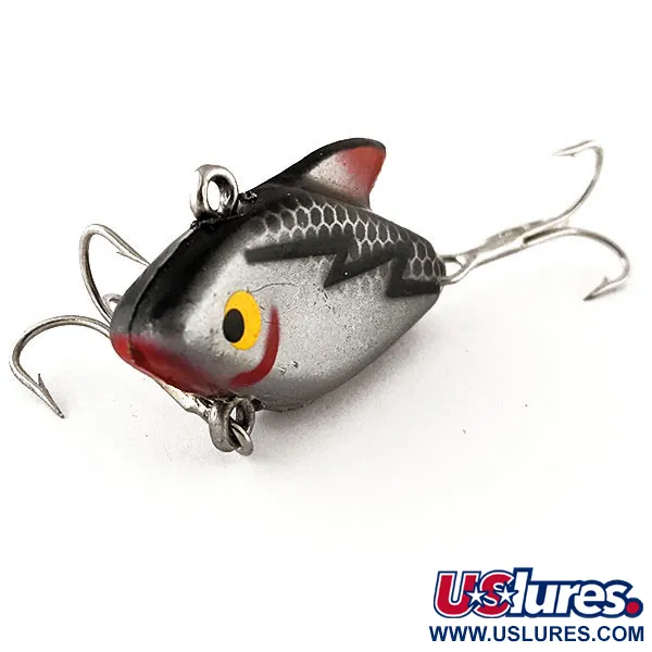 Kmart Kresge #41 Cucharilla, Plateado/Rojo/Negro, 5g, Hundido, #12456