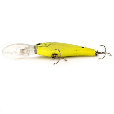 Cotton Cordell Deep Minnow UV Señuelo, Chartreuse, 7g, UV, #12459