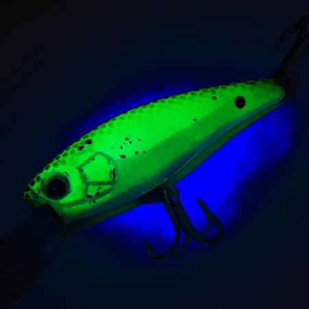 Cotton Cordell Deep Minnow UV Señuelo, Chartreuse, 7g, UV, #12459