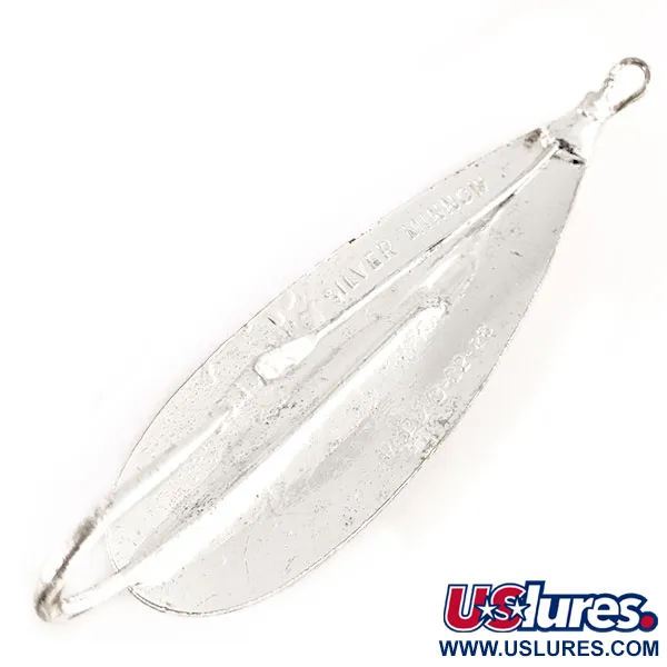 Cucharilla Johnson Weedless Silver Minnow UV, Plata/Naranja, 12g, #12487