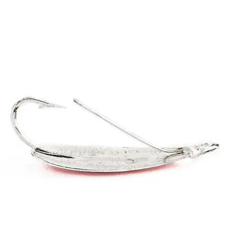 Cucharilla Johnson Weedless Silver Minnow UV, Plata/Naranja, 12g, #12487