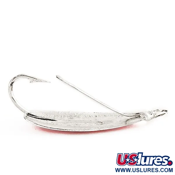Cucharilla Johnson Weedless Silver Minnow UV, Plata/Naranja, 12g, #12487