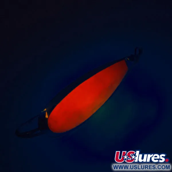 Cucharilla Johnson Weedless Silver Minnow UV, Plata/Naranja, 12g, #12487