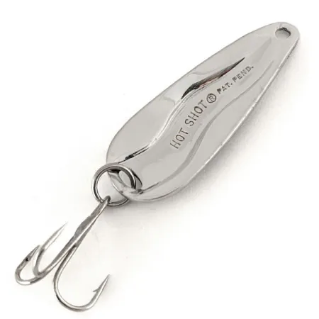 Luhr Jensen Hot Shot Cucharilla, Níquel, 9g, Vintage, #12498